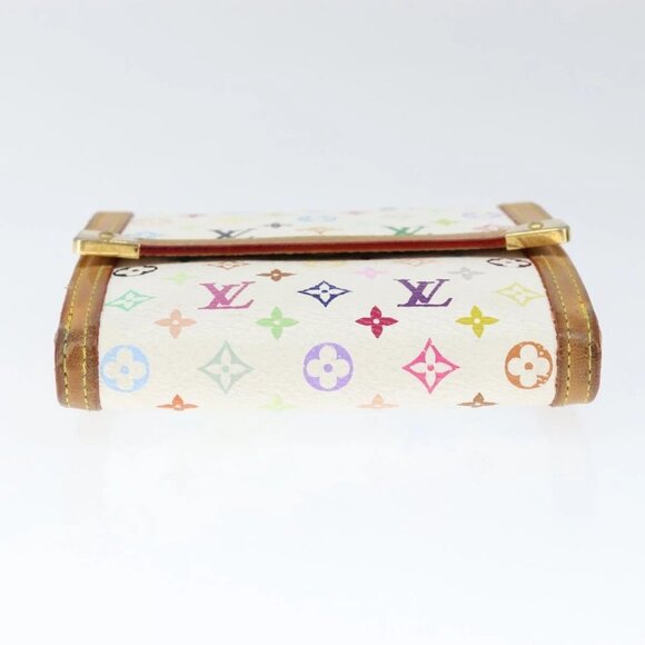 LOUIS VUITTON Multicolor Porte Monnaie Billets Cartes Credit M92983 Auth am9535V - Picture 7 of 16